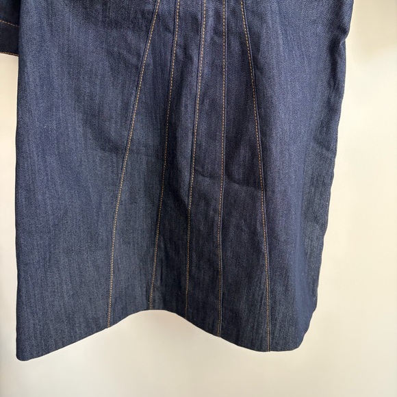 Cinq a Sept Lani Denim Cut-Out Mini Dress Indigo - Picture 5 of 10
